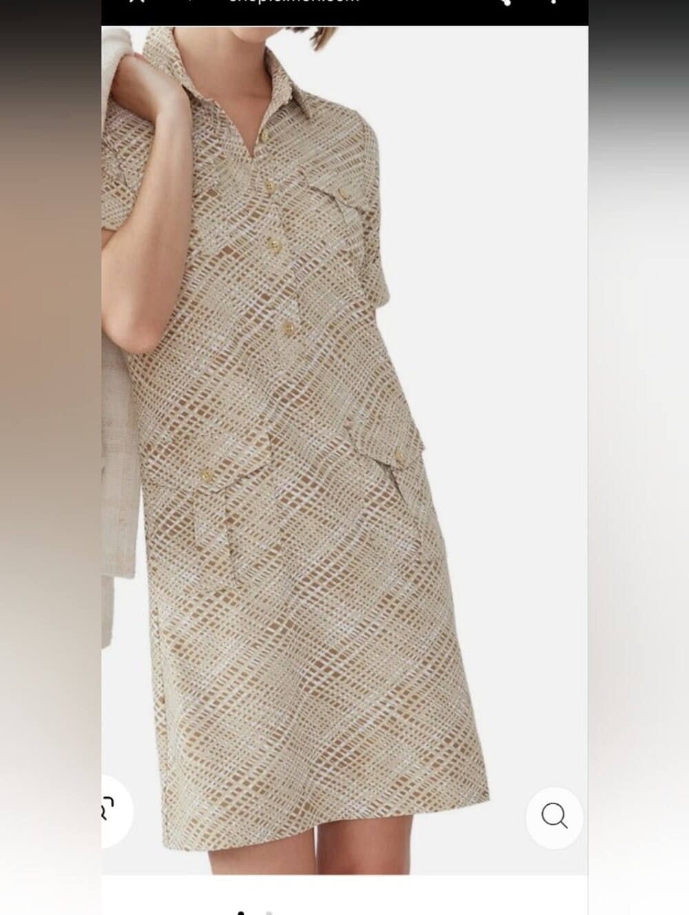 J.McLaughlin Amber Shirt Dress